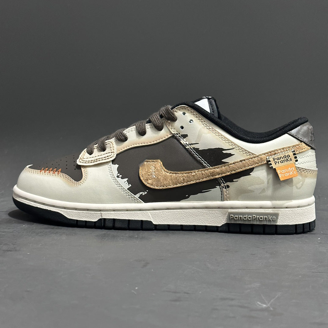 Nike shoes High Quality Force 1 Panda Prank Quan Zhilong Daisy Air Force No. 1 Board Shoes Men and Women Vintage Sneakers