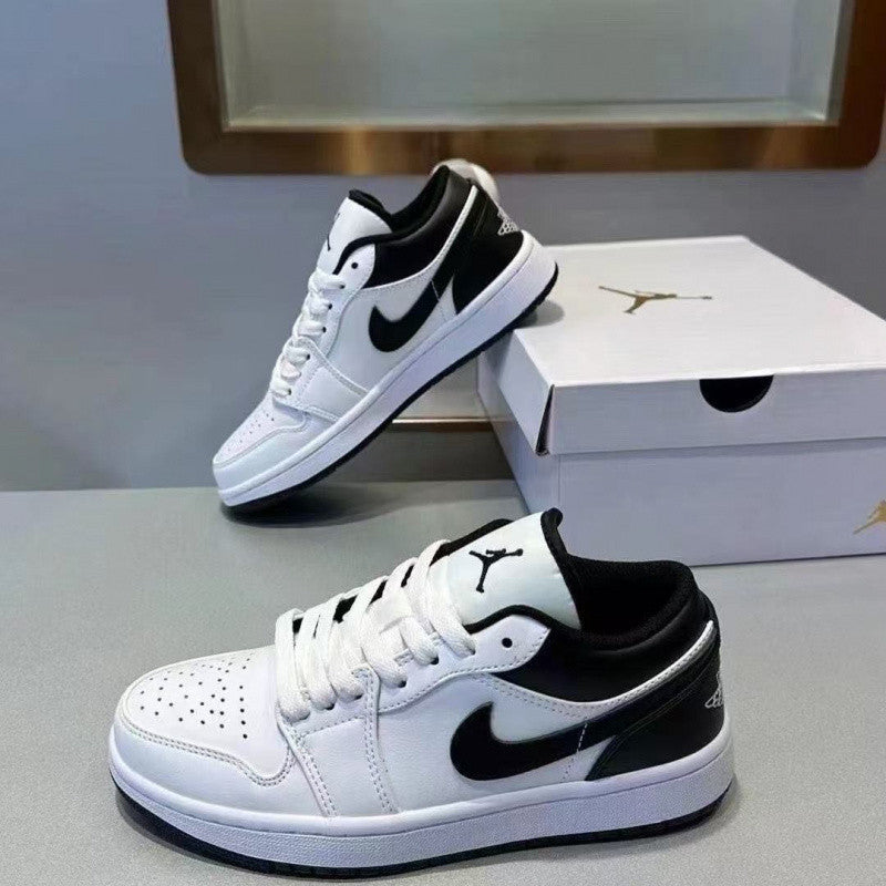Nike shoes AjExplosive AJ1 Black Warrior All-Star Patent Leather Low-Top Crack Men's and Women's ins Trend Versatile Casual Sports Shoes