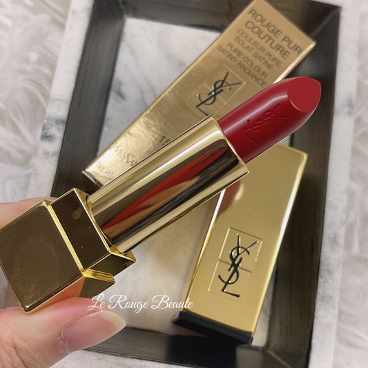 YSL velvet matte small gold bar lipstick rich color development big-name lipstick direct sales