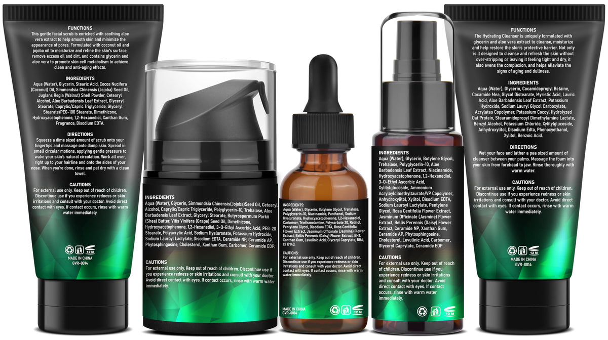 Gifts for Men,Skin Care for Men,Hydrating & Moisturizing Face Care Routine for Mens All Skin Types,Birthday Fathers Gifts Valentines for Him Dad Boyfriend Husband Christmas Stocking Stuffers