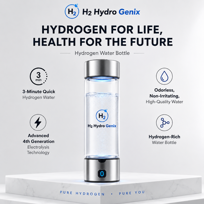 H2 HydroGenix™ Hydrogen-Rich Water Pro Gen-5