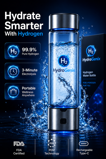 H2 HydroGenix™ Hydrogen-Rich Water Pro Gen-5