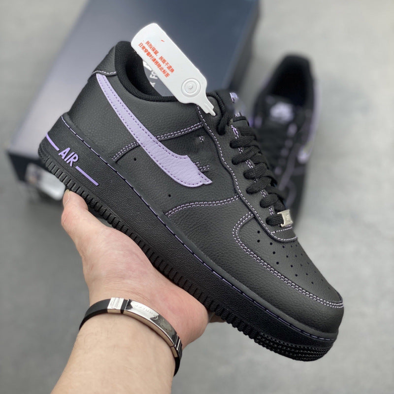 Explor Nike What The LA Collaboration Mandarin Duck Air Force One Versatile Casual Sportsboard Shoes for Men and Women AF1 Trendy Shoes