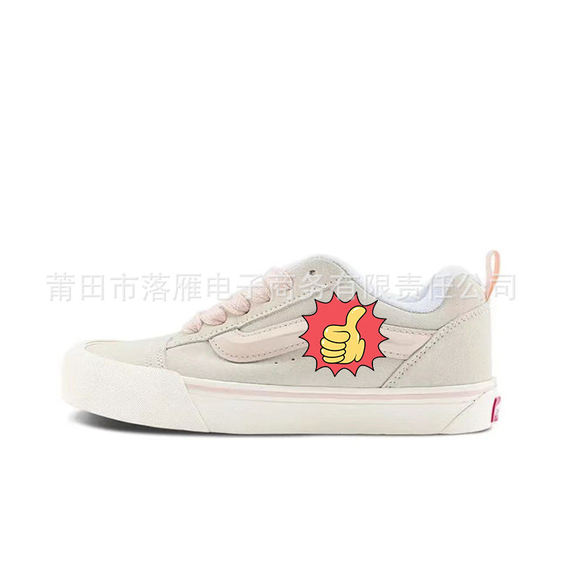 Vans [Cross-border exclusive] Putian shoes, Wanjiasi bread shoes, thick tongue board shoes, men's skateboard shoes, women's wear-resistant and comfortable