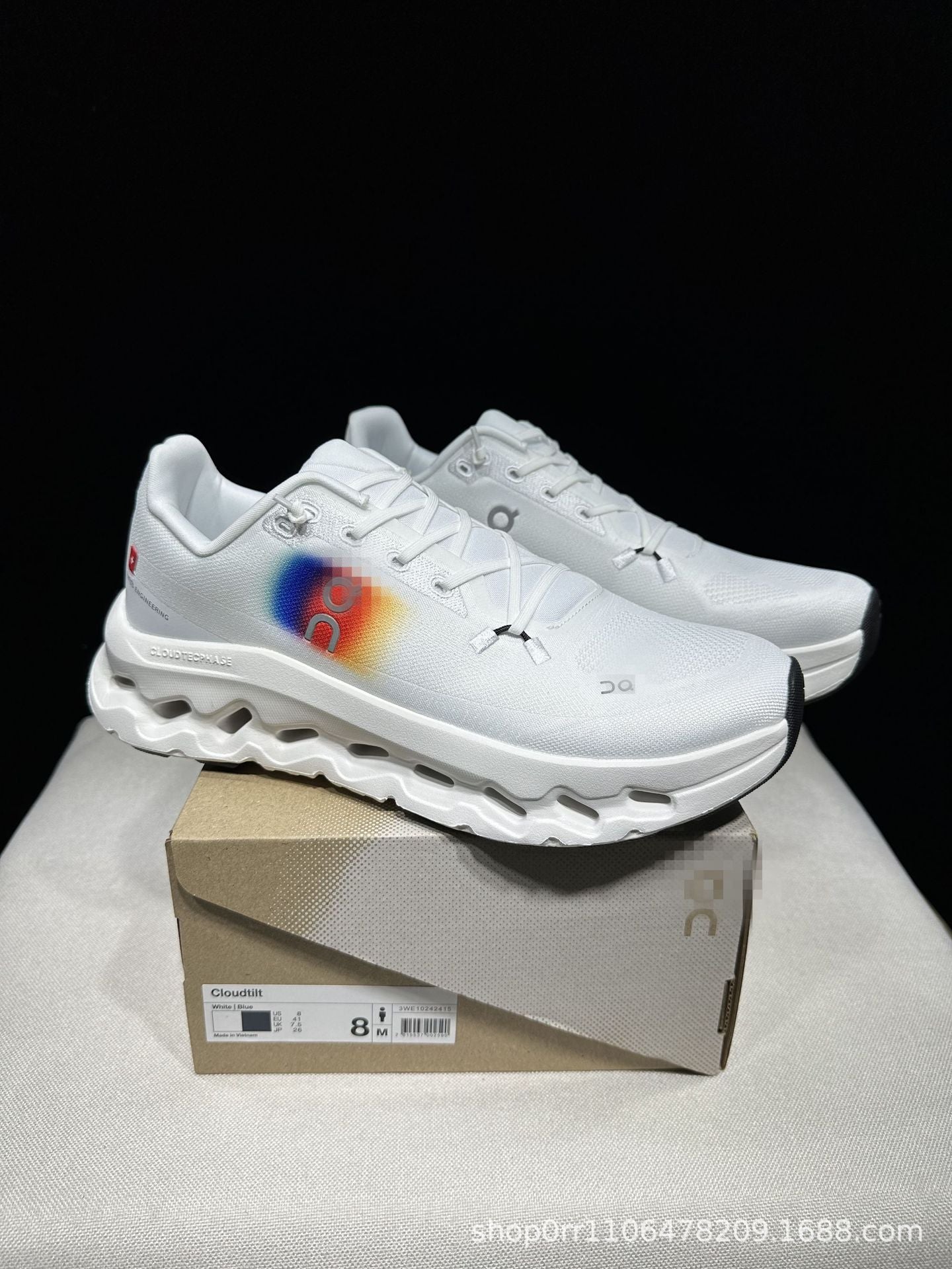 ac shoes Cross-border O running Cloudtilt men's and women's versatile couple lightweight comfortable breathable running shock-absorbing sneakers casual