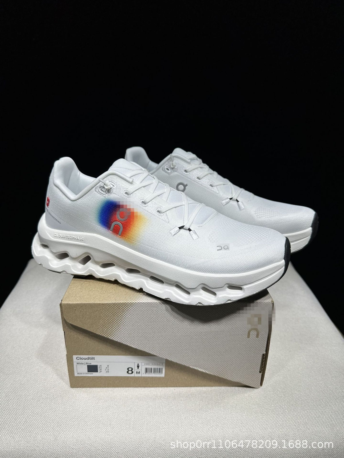 ac shoes Cross-border O running Cloudtilt men's and women's versatile couple lightweight comfortable breathable running shock-absorbing sneakers casual