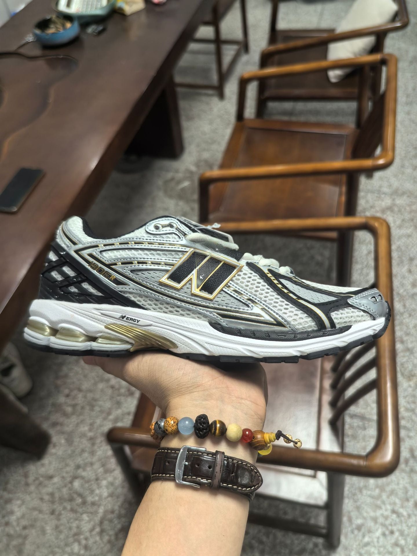 New Balance 1906R Fashion Mesh Breathable Low Top Running Shoes High Quality Versatile Durable Sneakers For Men & Women
