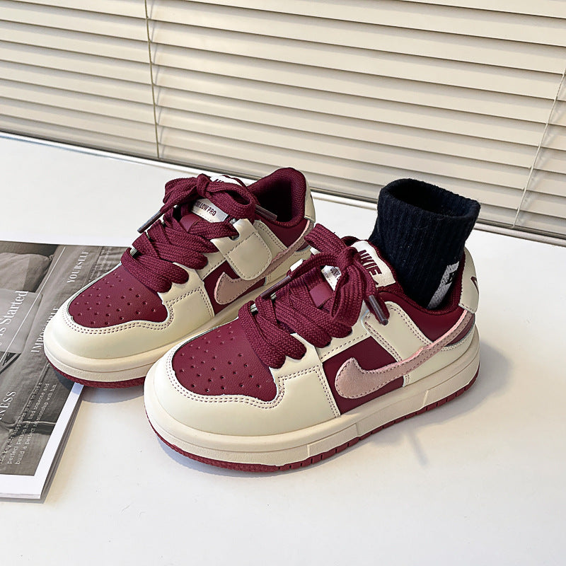 Nike Children's skateboard shoes autumn new 2025 new AJ children's shoes girls soft sole trendy brand boys Forrest Gump casual sneakers