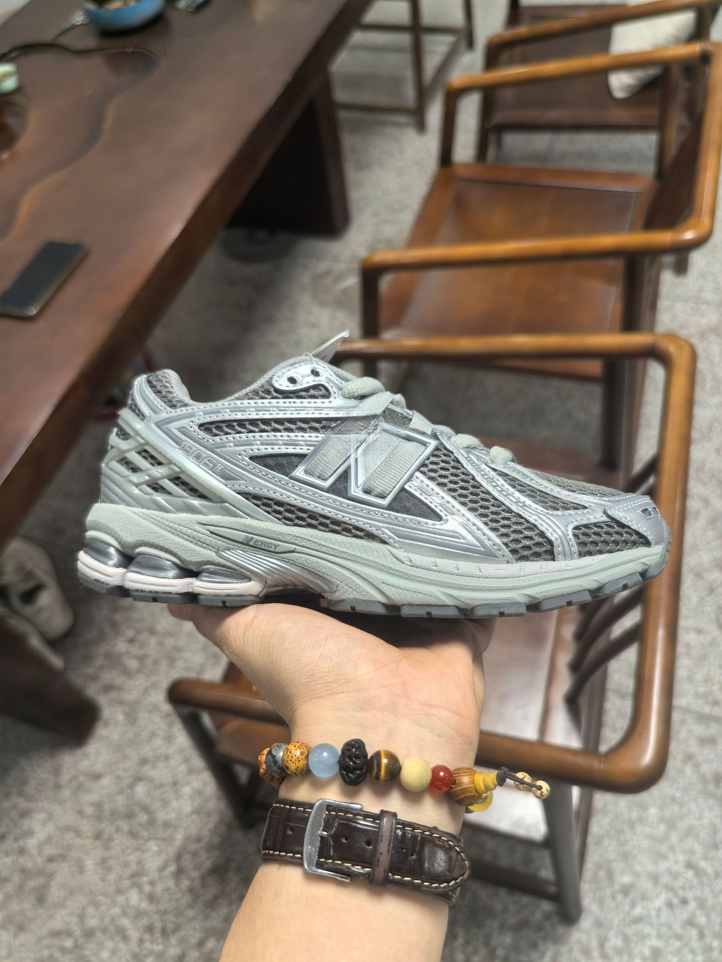 New Balance 1906R Fashion Mesh Breathable Low Top Running Shoes High Quality Versatile Durable Sneakers For Men & Women