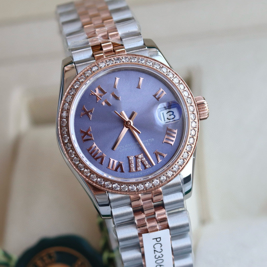 ROLEX GS Factory Oyster Perpetual Datejust Ladies Diamond Star 2236 Fully Automatic Mechanical Ladies Watch