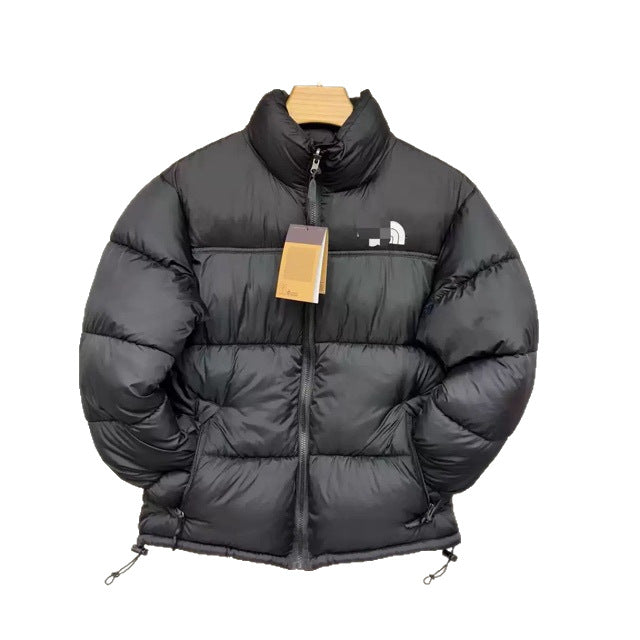 The NORTH FACE High quality North Face Beauty Edition 1996 Feather Cotton Jacket Winter Men's and Women's Stand Collar Thickened Windproof Bread Jacket Cotton Jacket
