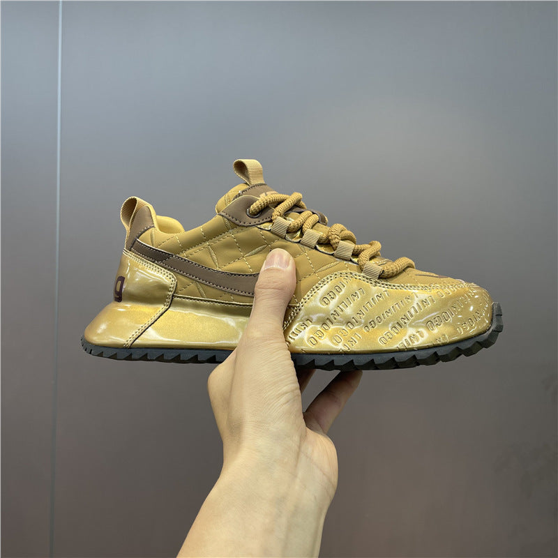 Nike Explor Men's shoes 2026 new autumn and winter breathable retro distressed sports casual shoes European station Forrest Gump shoes soft-soled dad shoes
