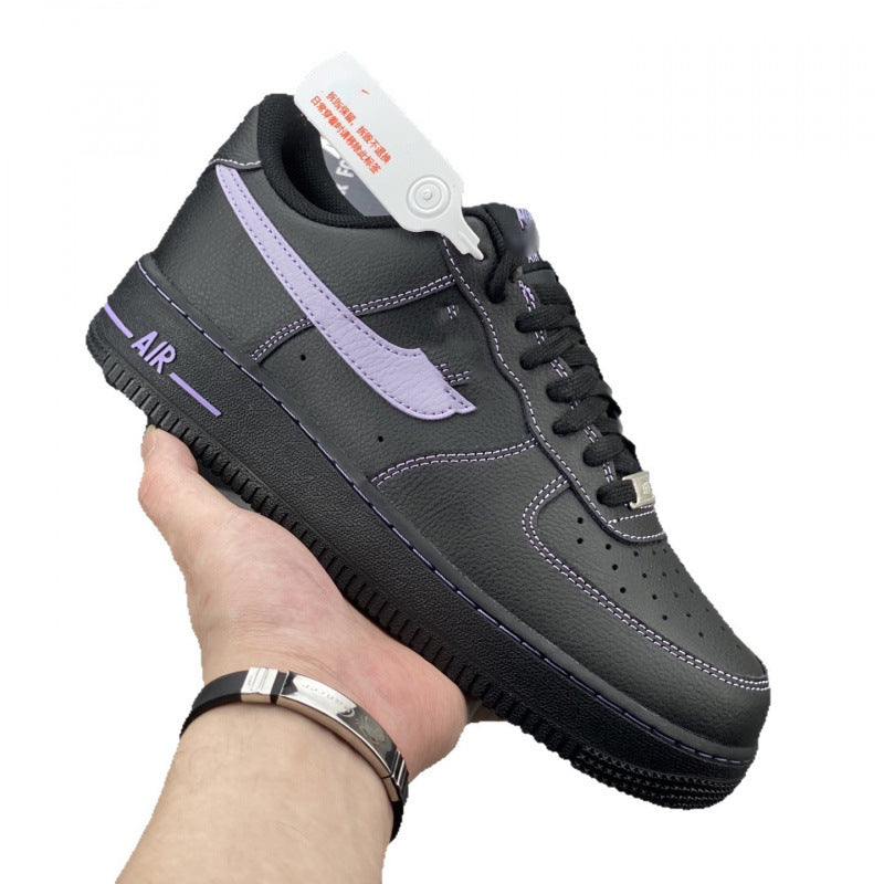 Explor Nike What The LA Collaboration Mandarin Duck Air Force One Versatile Casual Sportsboard Shoes for Men and Women AF1 Trendy Shoes