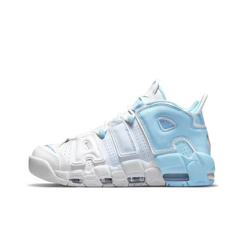Putian Shoes Big Pippen Air Platinum Panda Liquid Silver Running Air Cushion Thick-soled Sports Casual Men's and Women's Basketball Shoes