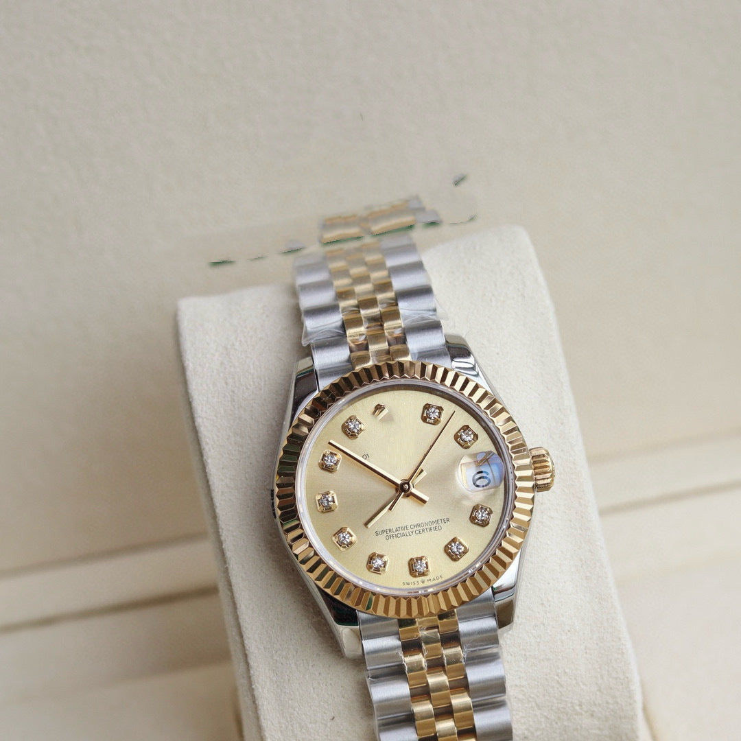 ROLEX GS Factory Oyster Perpetual Datejust Ladies Diamond Star 2236 Fully Automatic Mechanical Ladies Watch