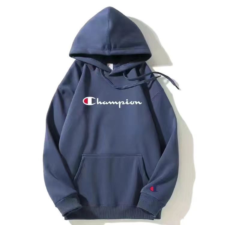 champion New trendy brand spring and autumn embroidered sweatshirts, men's and women's couple hats, sweatshirts, hooded loose tops, jackets