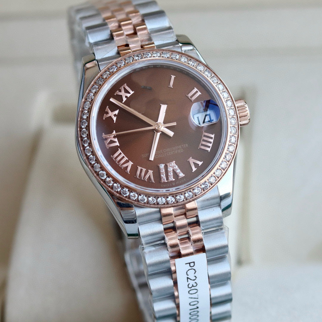 ROLEX GS Factory Oyster Perpetual Datejust Ladies Diamond Star 2236 Fully Automatic Mechanical Ladies Watch