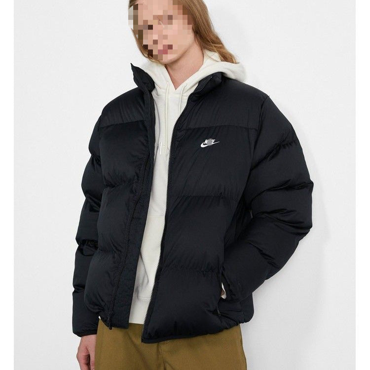 Nike High-quality 2025 cross-border new men's fashion classic pattern embroidery pattern outdoor warm thickened cotton clothes