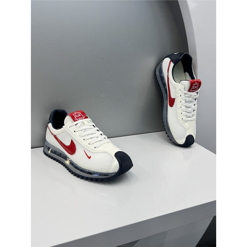 Nike 2026 Men's Shoes New Air Cushion Sole Breathable Mesh Forrest Gump Thick-soled Fashionable Versatile Casual Sports Shoes