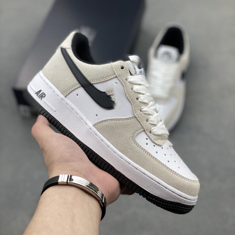 Explor Nike What The LA Collaboration Mandarin Duck Air Force One Versatile Casual Sportsboard Shoes for Men and Women AF1 Trendy Shoes
