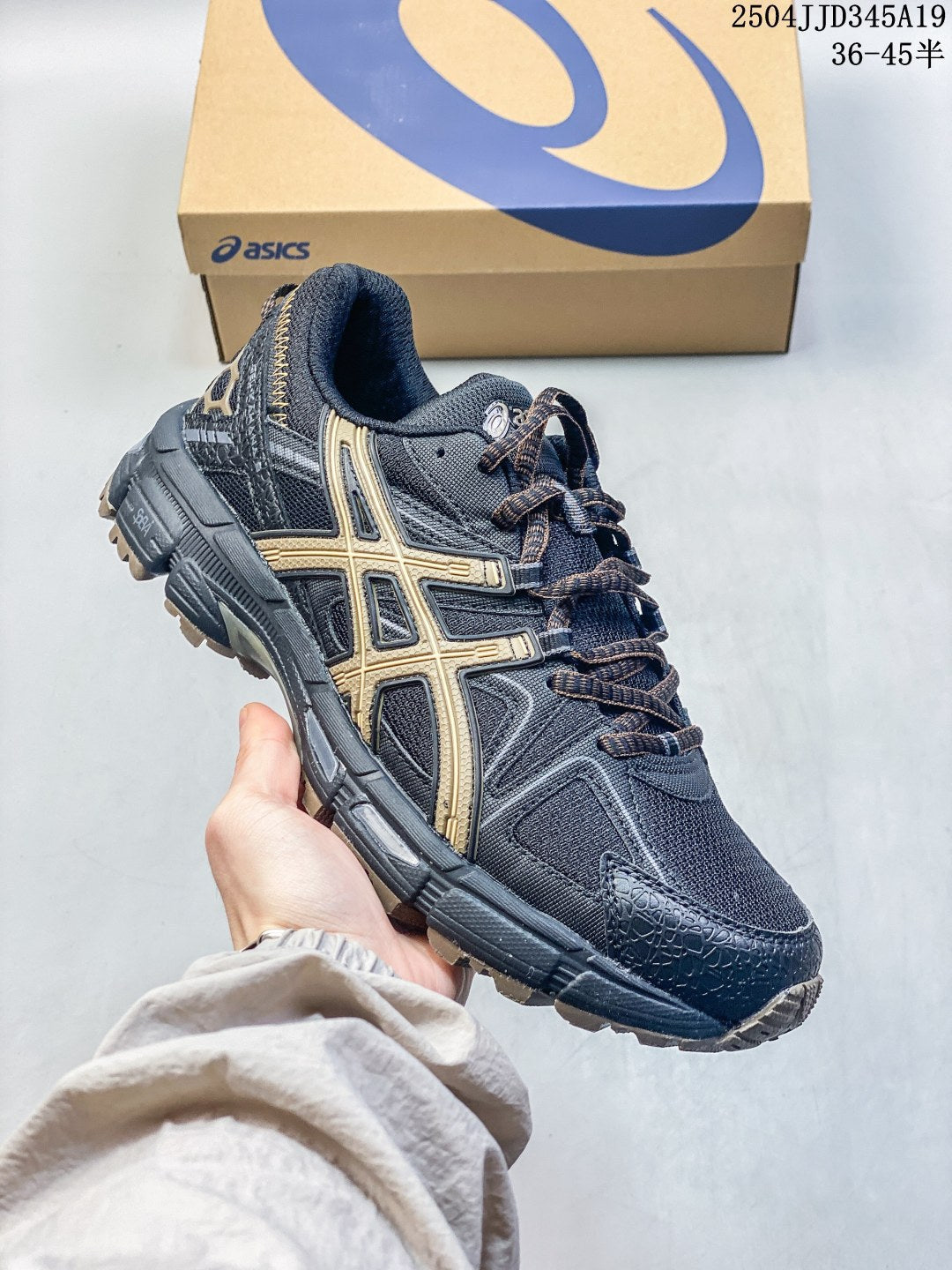 Asics Cross border wholesale Gel-Kahana 8 Ser sneakers men's and women's retro shock-absorbing anti-slip mesh breathable running shoes