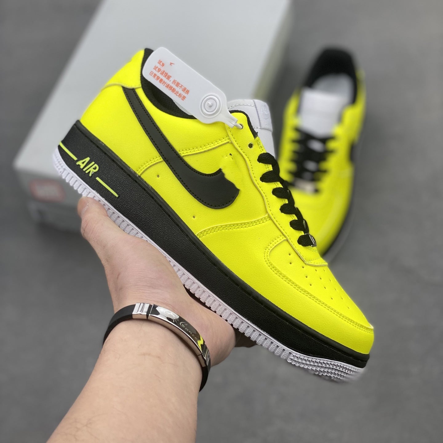 Nike shoes High Quality Force 1 Panda Prank Quan Zhilong Daisy Air Force No. 1 Board Shoes Men and Women Vintage Sneakers