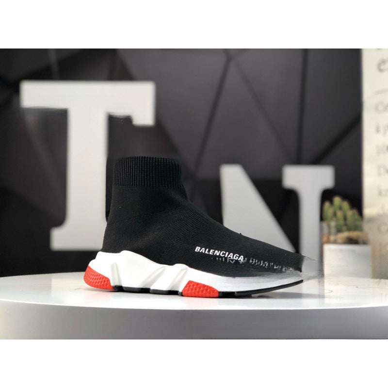 Balenciaga Putian socks, shoes, stretchy high-top dad shoes, men's and women's platform height-boosting shoes, casual and versatile couple sneakers
