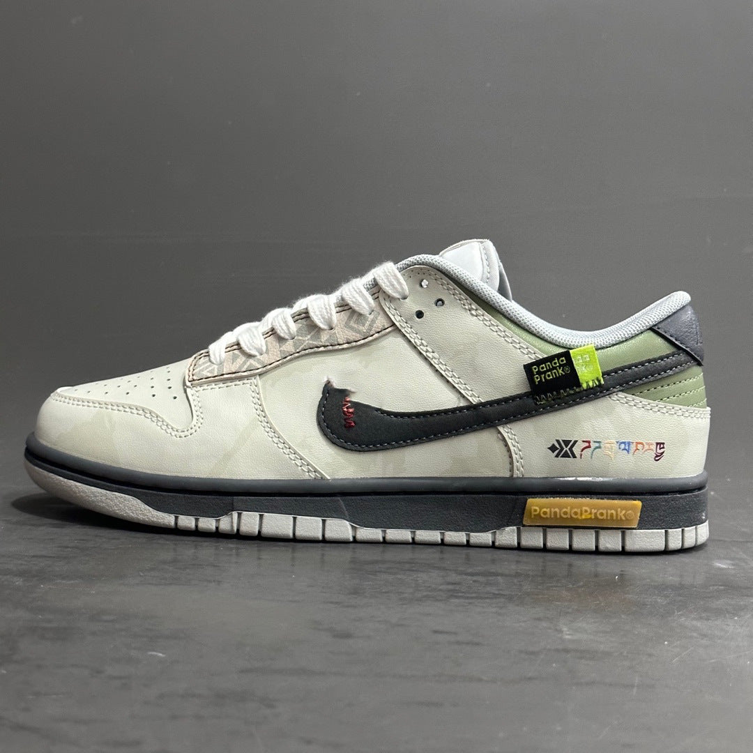Nike shoes High Quality Force 1 Panda Prank Quan Zhilong Daisy Air Force No. 1 Board Shoes Men and Women Vintage Sneakers