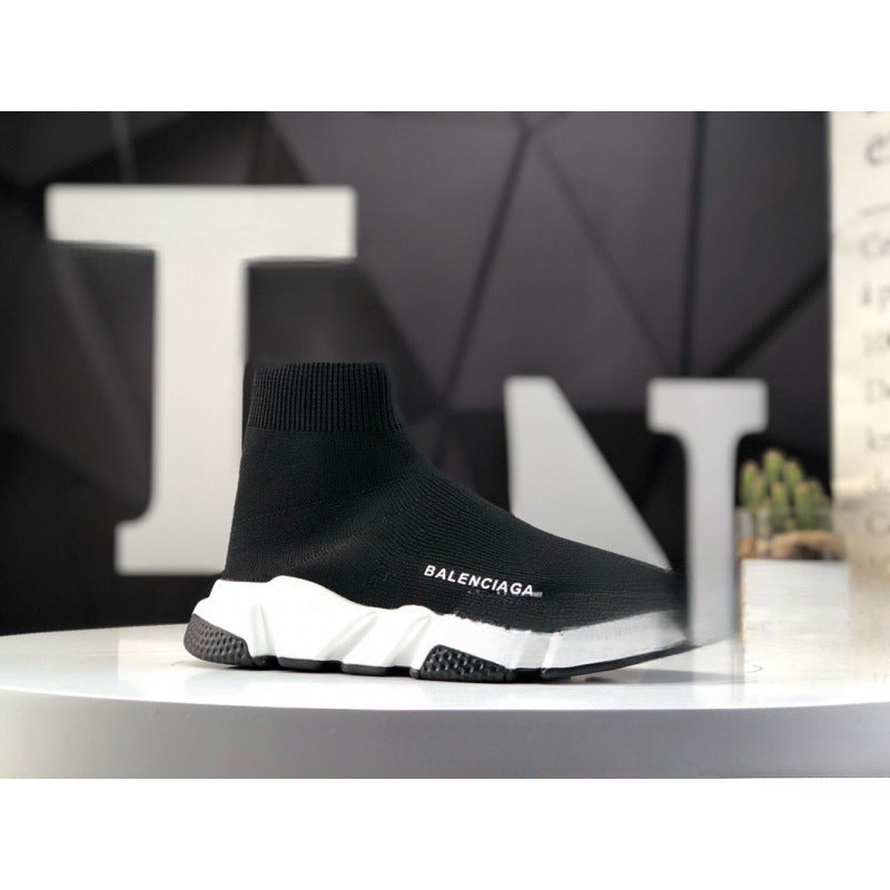 Balenciaga Putian socks, shoes, stretchy high-top dad shoes, men's and women's platform height-boosting shoes, casual and versatile couple sneakers