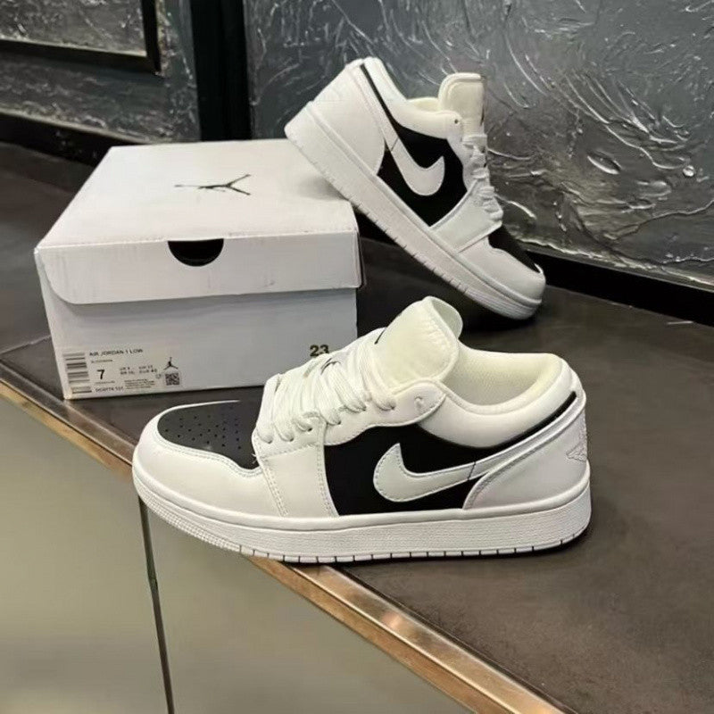 Nike shoes AjExplosive AJ1 Black Warrior All-Star Patent Leather Low-Top Crack Men's and Women's ins Trend Versatile Casual Sports Shoes