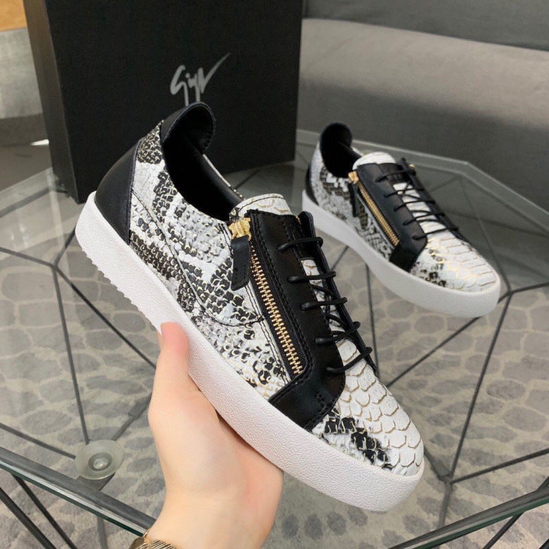 High-value flat-soled, wear-resistant, non-slip lace-up shoes, low-top breathable athleisure shoes, Internet celebrities, versatile and popular men's shoes