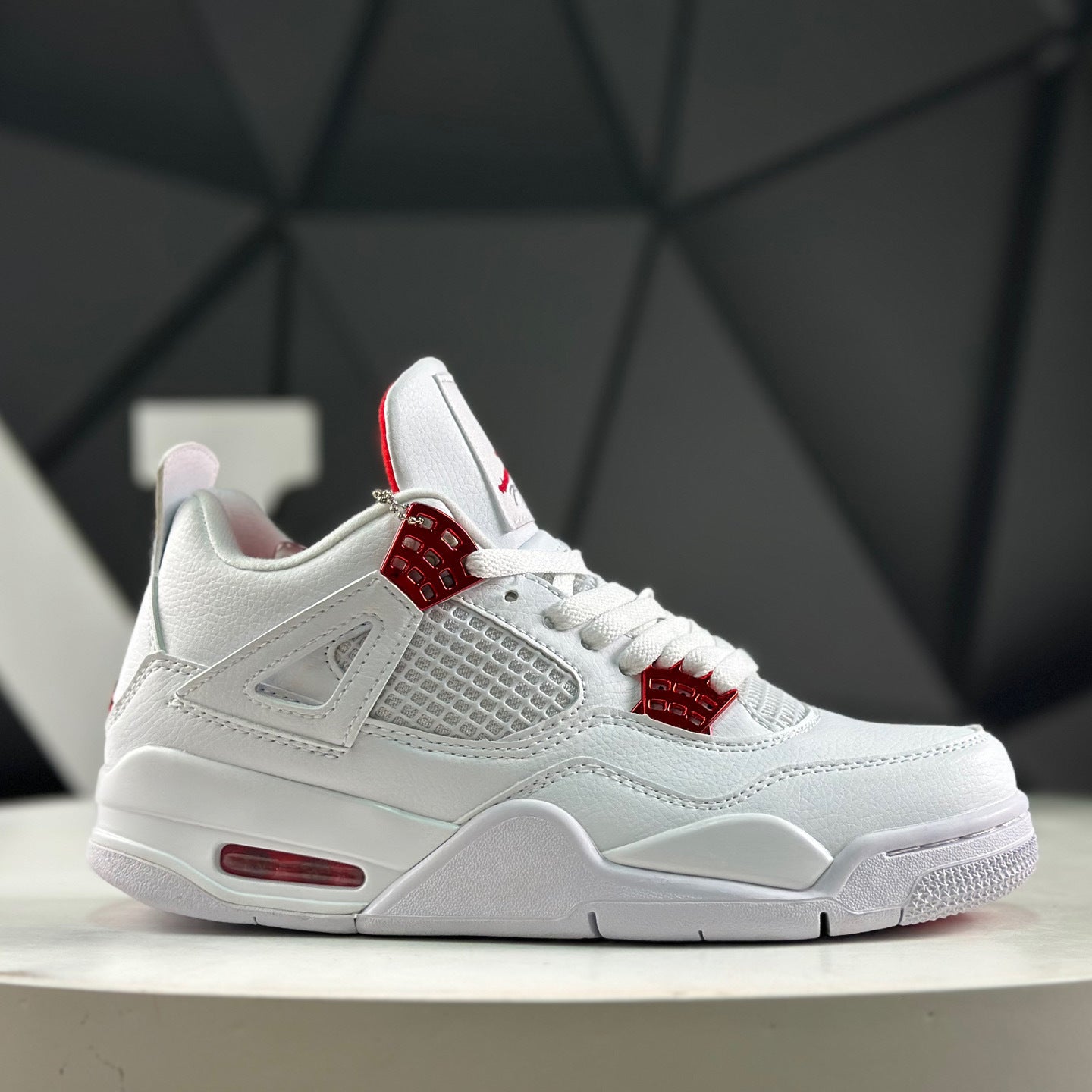 shoes High Quality AJ4 Mid-Top Retro Casual Sports Basketball Shoes Comfortable Cushioning Abrasion Resistant Outdoor Shoes Pink Black Couple Shoes