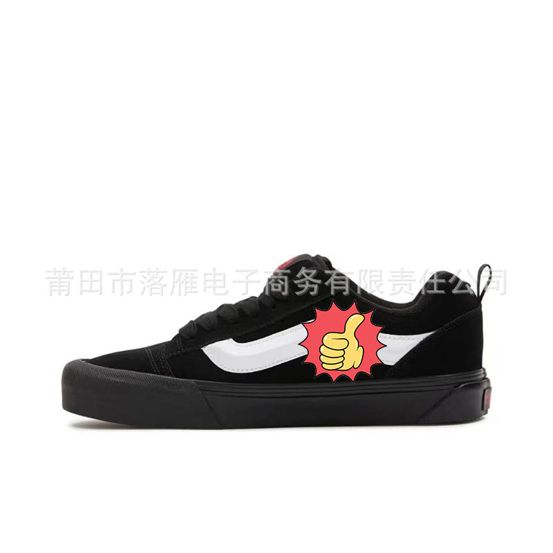 Vans [Cross-border exclusive] Putian shoes, Wanjiasi bread shoes, thick tongue board shoes, men's skateboard shoes, women's wear-resistant and comfortable