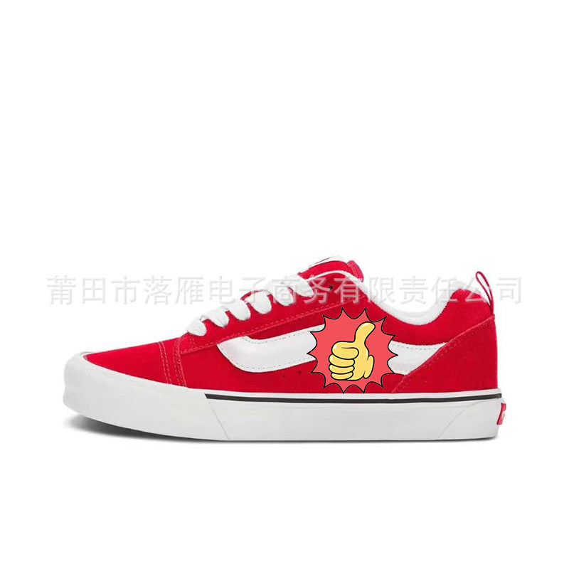 Vans [Cross-border exclusive] Putian shoes, Wanjiasi bread shoes, thick tongue board shoes, men's skateboard shoes, women's wear-resistant and comfortable