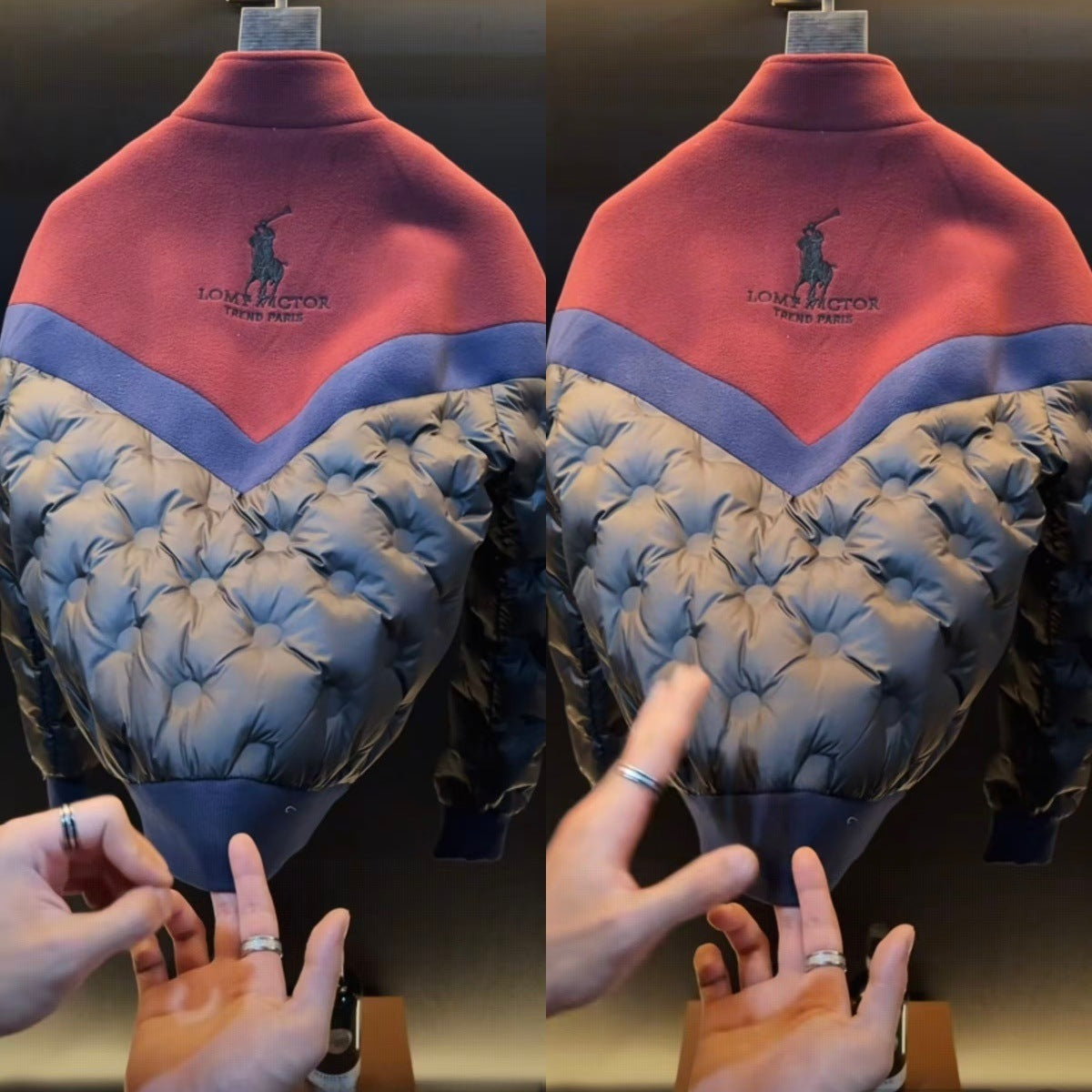 POLO 2026 Fall/Winter New Product Trend: Comfortable, Personality, High-end Comfort, Light Luxury, Fashionable, Versatile, Handsome Padded Jacket, Men