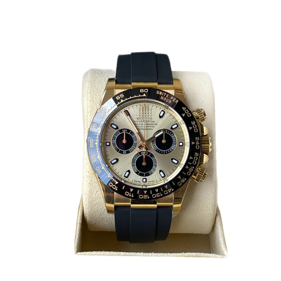 New caliber 4131 chronograph Cross-border 7750 Ice Landi 4131 Panda Di Yu Wenle Men's Mechanical Watch Bei Sister-in-law Watch AliExpress Foreign Trade