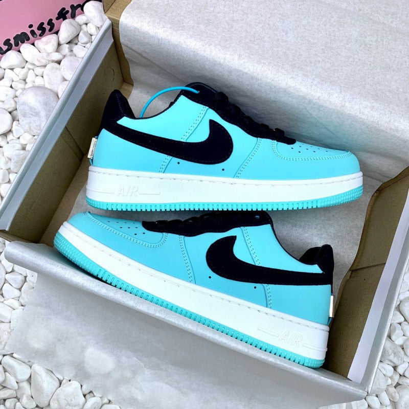 Nike shoes Explosive AF1 Silver Campus Cheap Casual Versatile Men and Women Ins Couple Trend Luck Adult Order Breathable