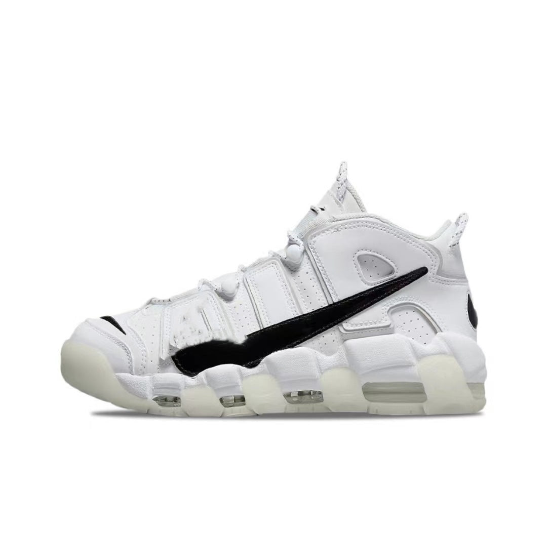 Putian Shoes Big Pippen Air Platinum Panda Liquid Silver Running Air Cushion Thick-soled Sports Casual Men's and Women's Basketball Shoes