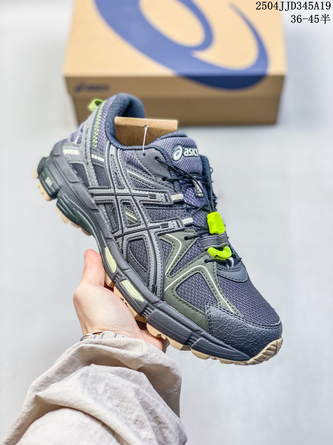 Asics Cross border wholesale Gel-Kahana 8 Ser sneakers men's and women's retro shock-absorbing anti-slip mesh breathable running shoes