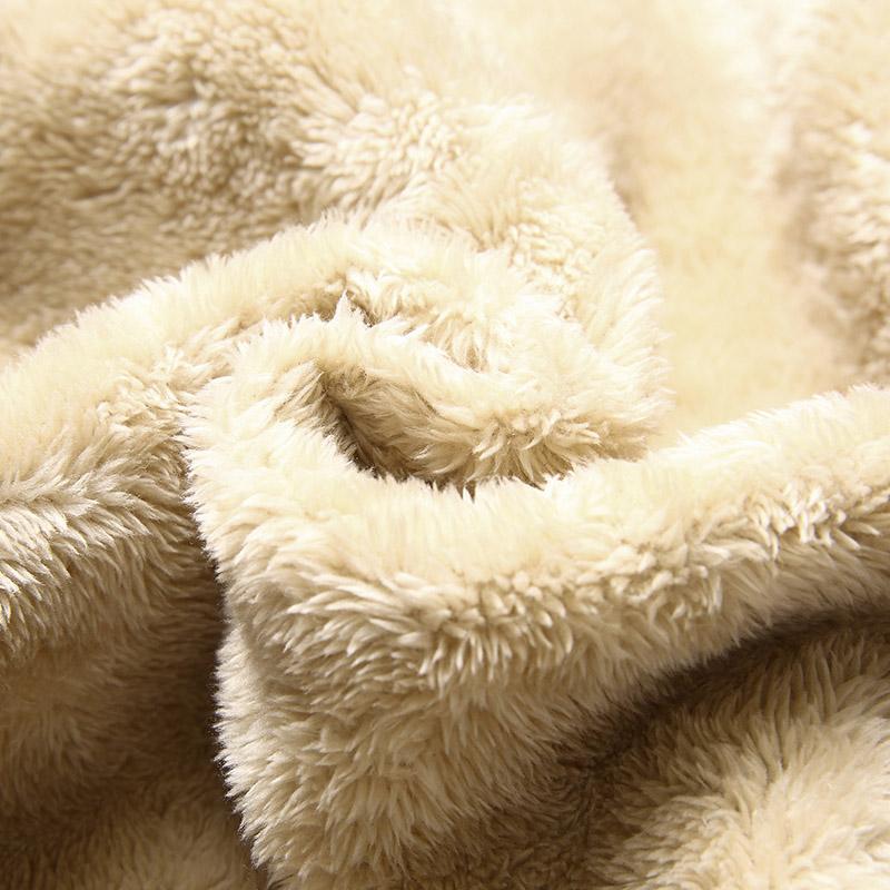 LV Fleece thickened jacquard yarn-dyed autumn and winter Korean shirt with men's ethnic style loose top casual jacket