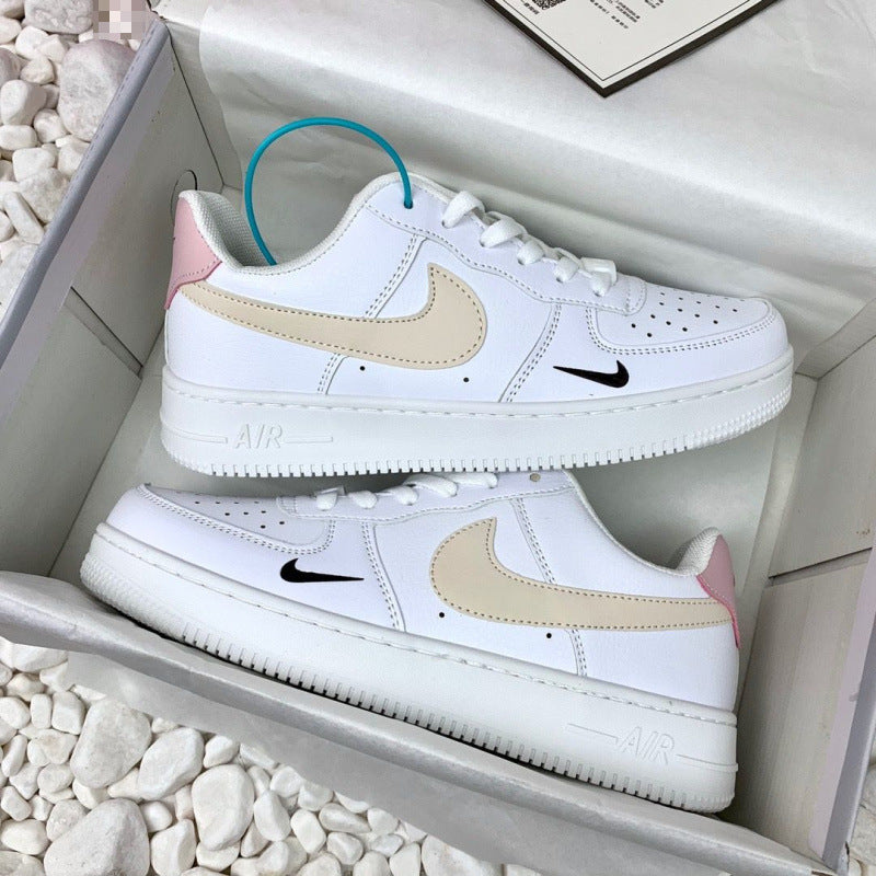 Nike shoes Explosive AF1 Silver Campus Cheap Casual Versatile Men and Women Ins Couple Trend Luck Adult Order Breathable