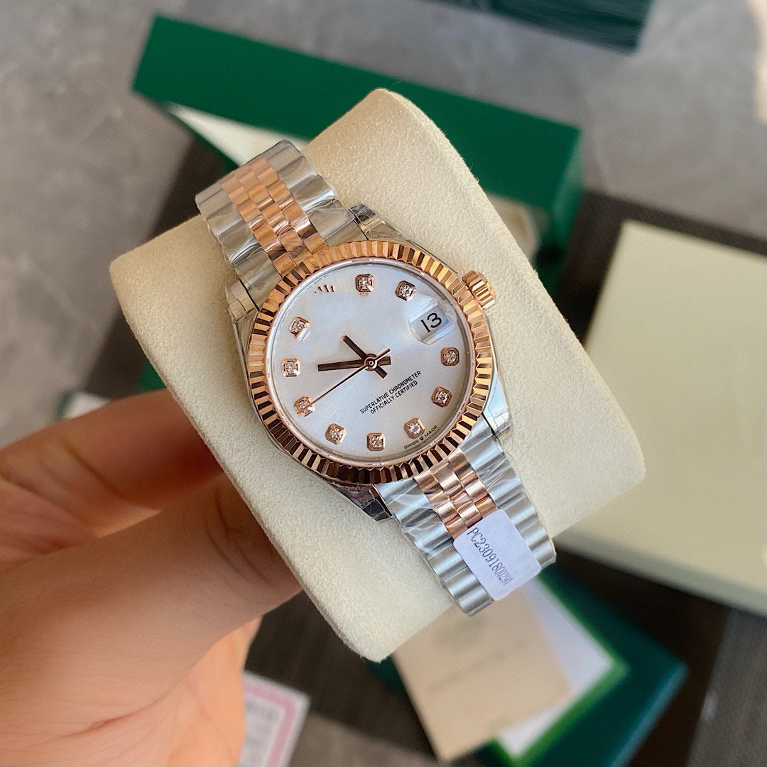 ROLEX GS Factory Oyster Perpetual Datejust Ladies Diamond Star 2236 Fully Automatic Mechanical Ladies Watch