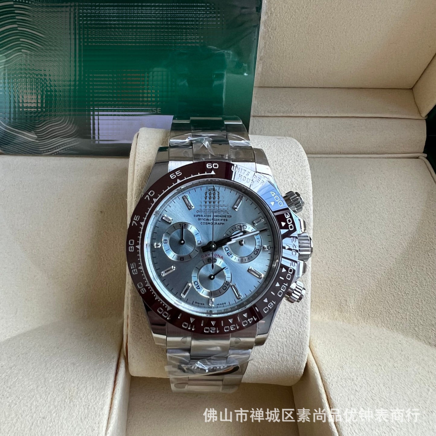 New caliber 4131 chronograph Cross-border 7750 Ice Landi 4131 Panda Di Yu Wenle Men's Mechanical Watch Bei Sister-in-law Watch AliExpress Foreign Trade