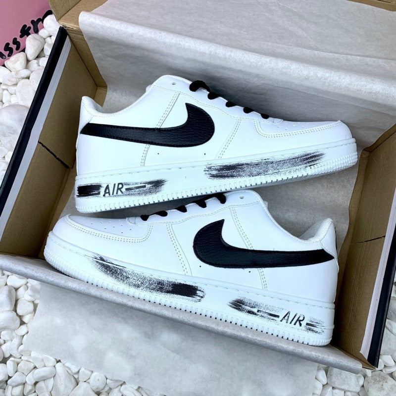 Nike shoes Explosive AF1 Silver Campus Cheap Casual Versatile Men and Women Ins Couple Trend Luck Adult Order Breathable