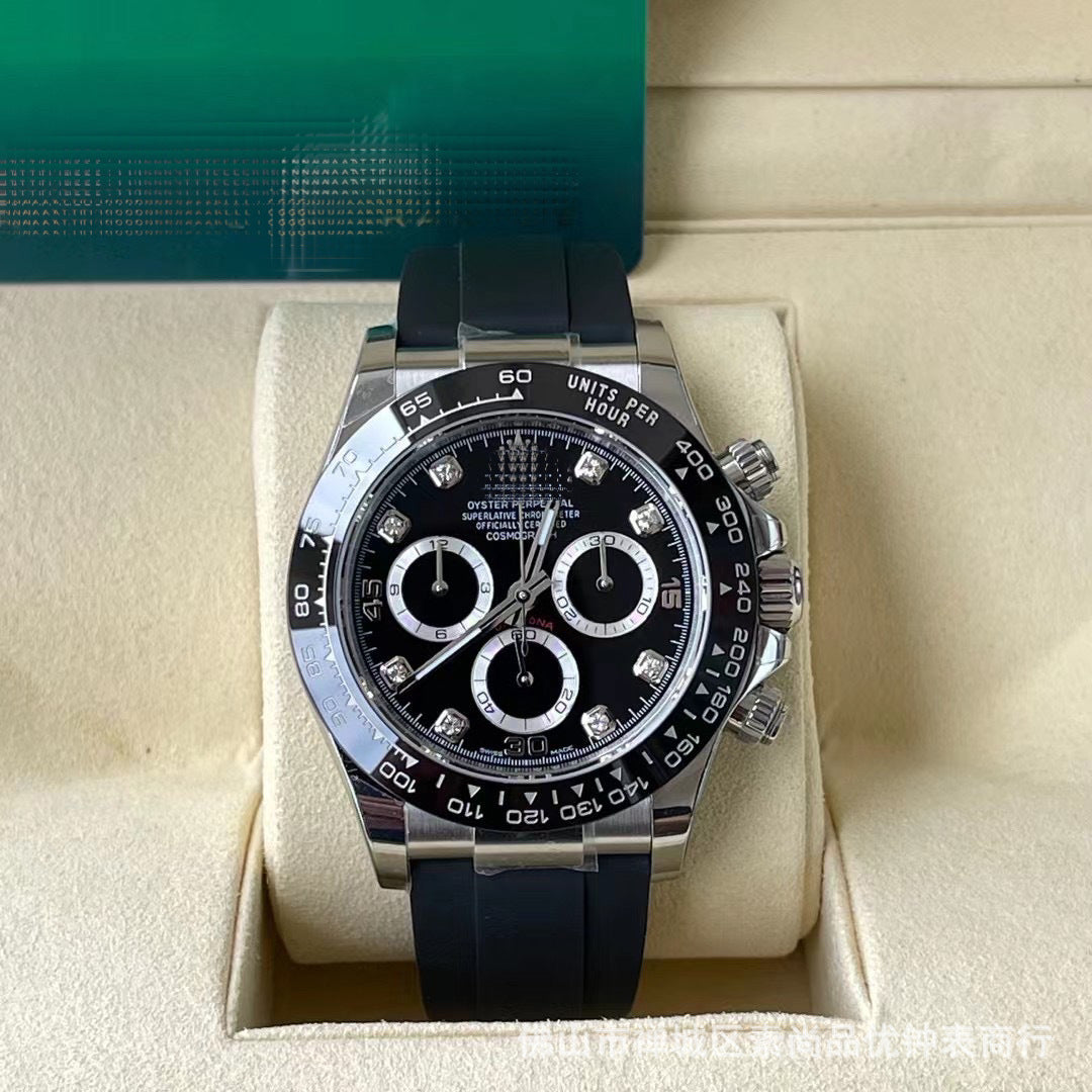 New caliber 4131 chronograph Cross-border 7750 Ice Landi 4131 Panda Di Yu Wenle Men's Mechanical Watch Bei Sister-in-law Watch AliExpress Foreign Trade
