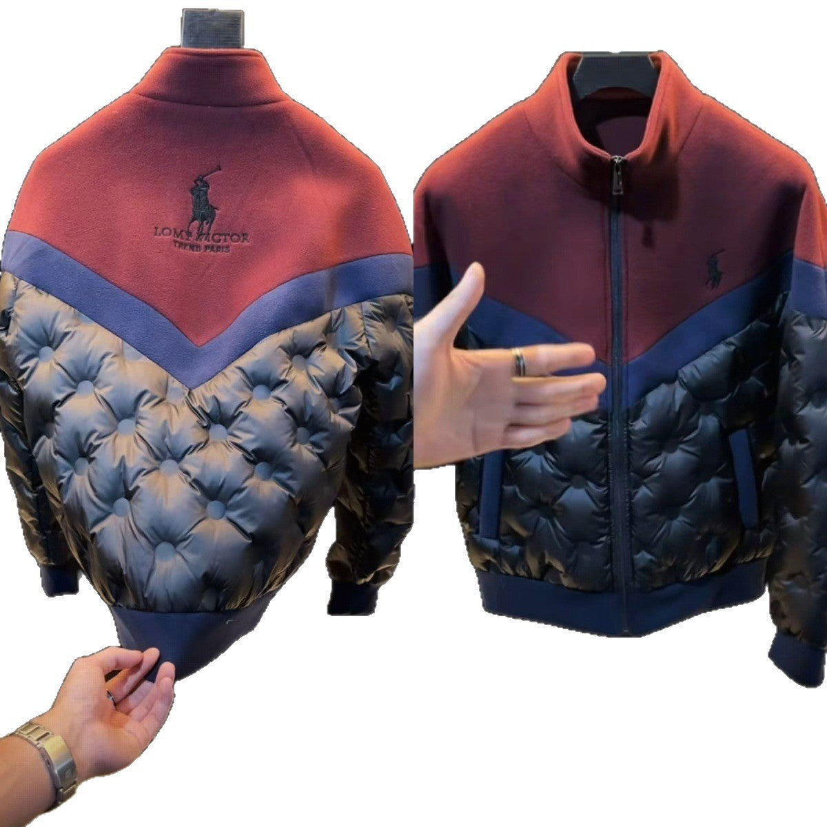 POLO 2026 Fall/Winter New Product Trend: Comfortable, Personality, High-end Comfort, Light Luxury, Fashionable, Versatile, Handsome Padded Jacket, Men