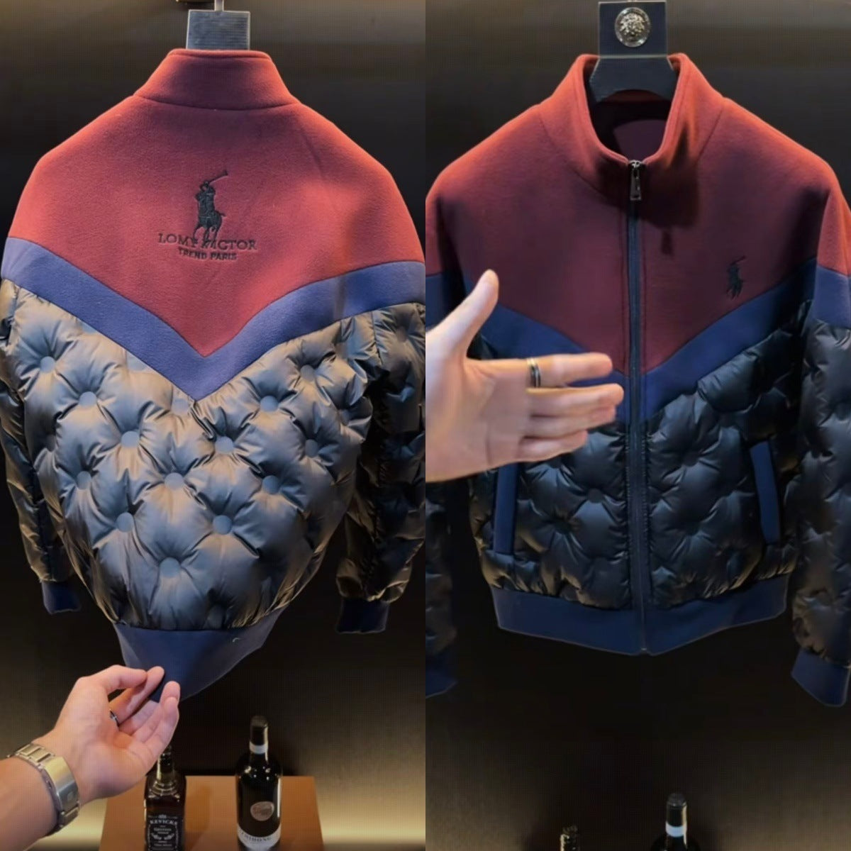 POLO 2026 Fall/Winter New Product Trend: Comfortable, Personality, High-end Comfort, Light Luxury, Fashionable, Versatile, Handsome Padded Jacket, Men