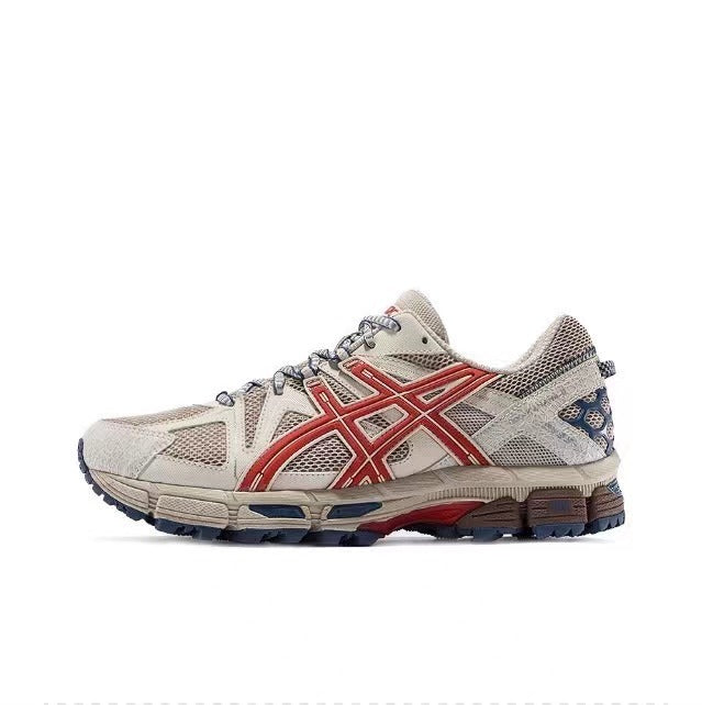 Asics Cross border wholesale Gel-Kahana 8 Ser sneakers men's and women's retro shock-absorbing anti-slip mesh breathable running shoes