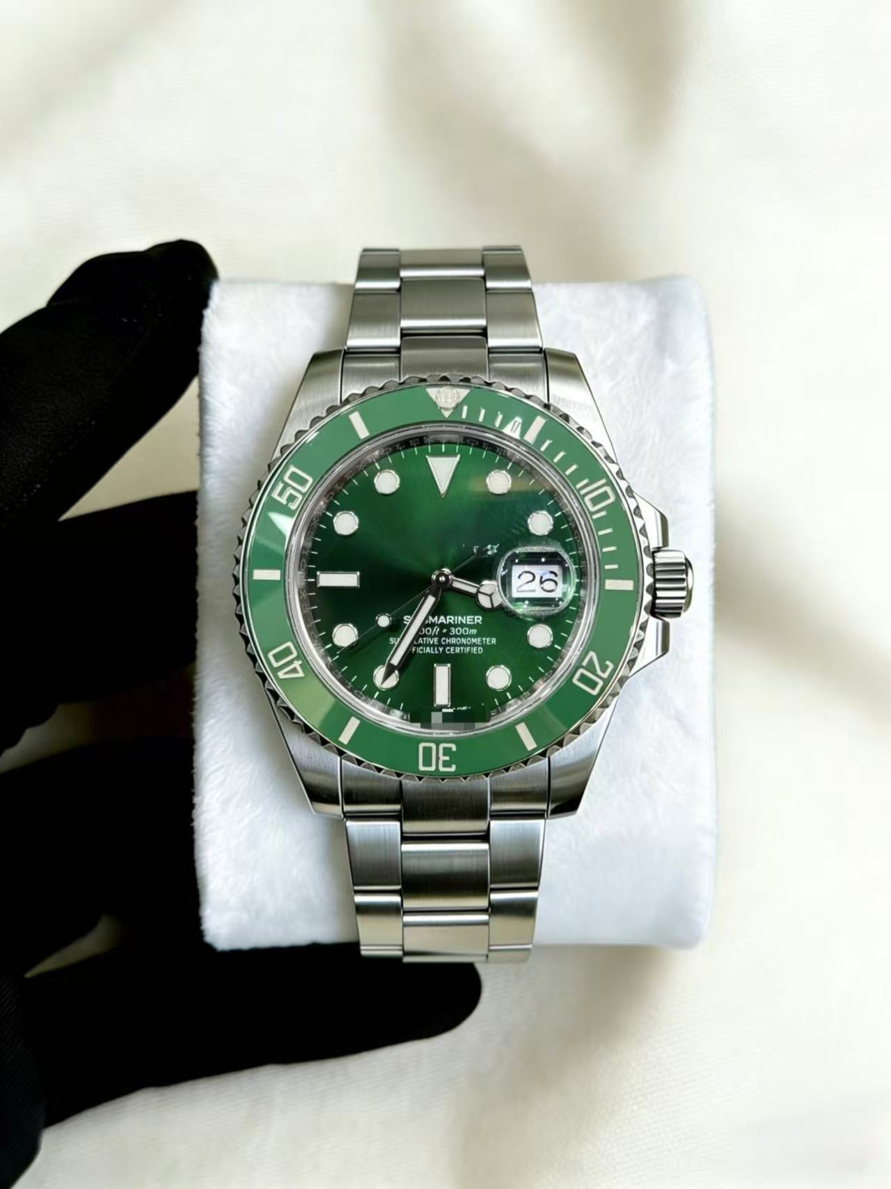 Rolex Labor's home green ghost business fully automatic machinery fashion casual steel belt men's watch wholesale dropshipping source factory