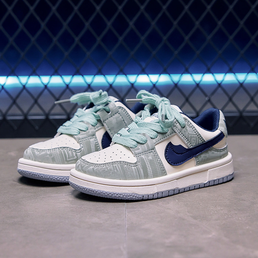Nike Children's skateboard shoes autumn new 2025 new AJ children's shoes girls soft sole trendy brand boys Forrest Gump casual sneakers